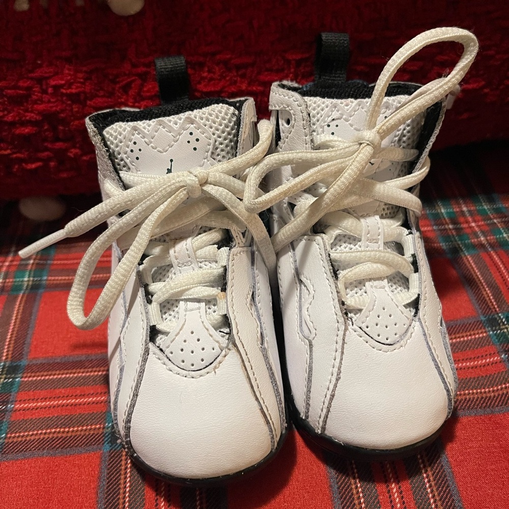 SOLD❌ Kids White High-Top Sneakers